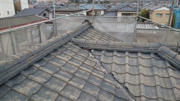 新潟市西区で屋根工事